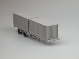 2 Container 20' Semitrailer 