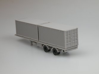 2 Container 20' Semitrailer 