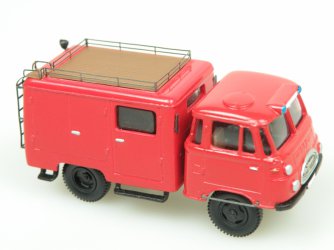 1964 Robur Lo1800A GEW (Grubenwehr-Einsatzwagen) red