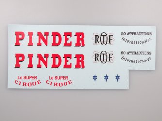 Cirkus Pinder obtisky No.2