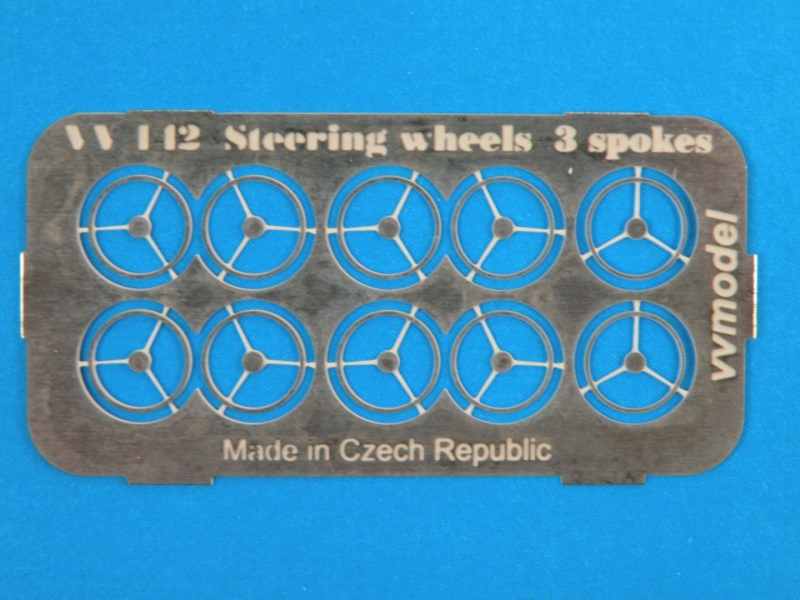 Steering wheels 3 spokes 1/87